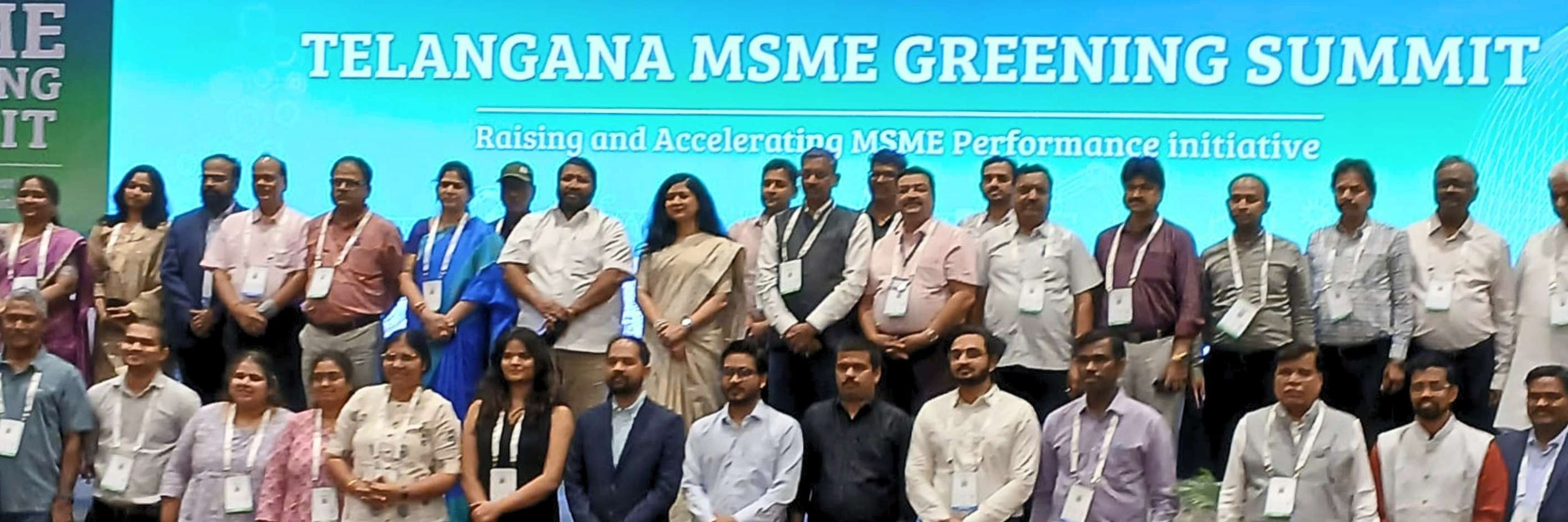 For Greener MSMEs: ni-msme participated in the Telangana MSME Greening Submit at HiTEX Hyderabad on 26 May 2026