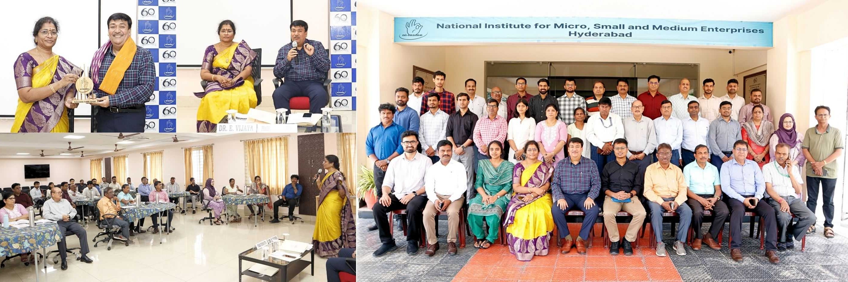 Inaugural Ceremony of In-Service Training Programme for Cash Management & Accounts Officials at nimsme, Hyderabad