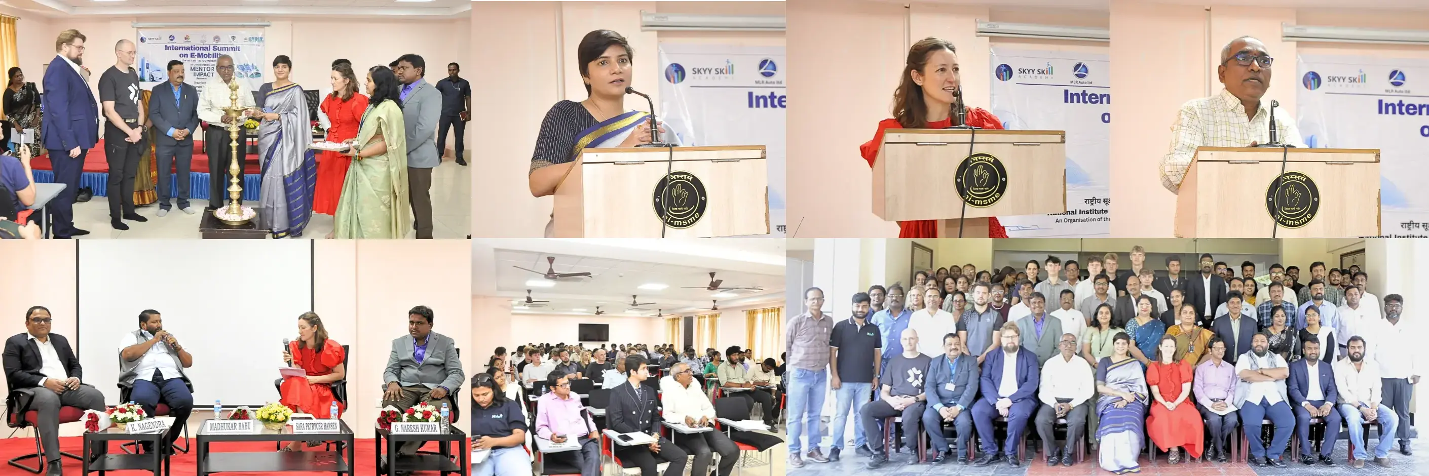 International Summit on E-Mobility Inaugurated at ni-msme, Hyderabad