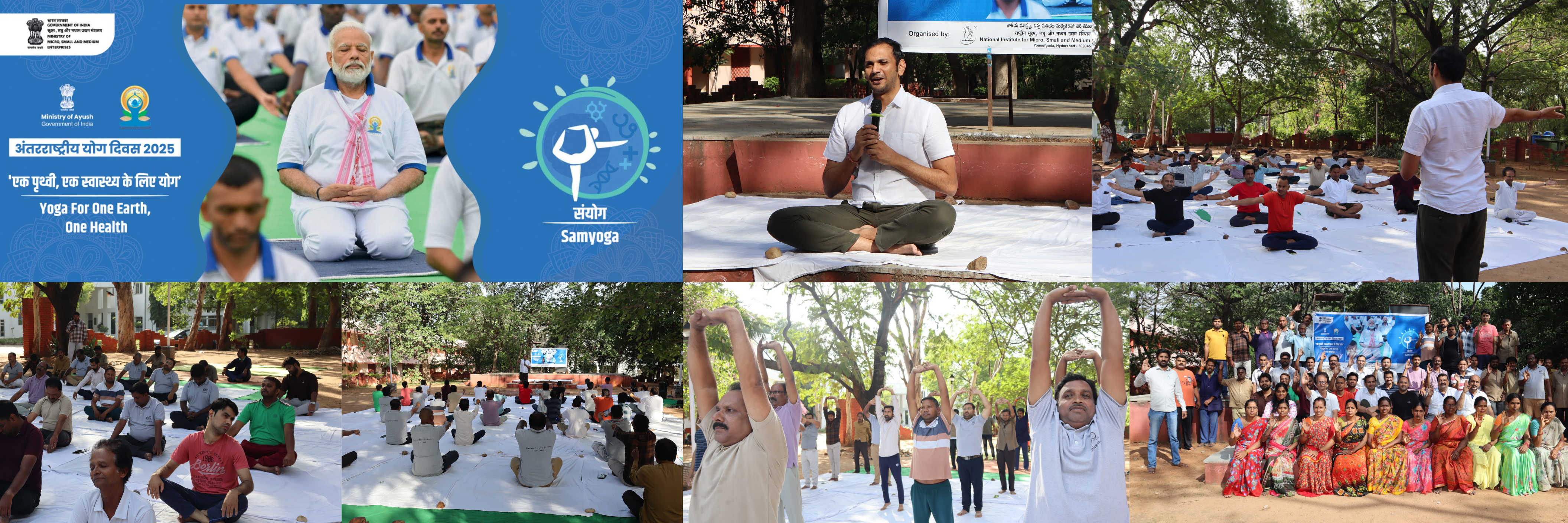 International Yoga Day : Yoga for One Earth, One Health – ni-msme celebrates the 11th International Yoga Day 2025