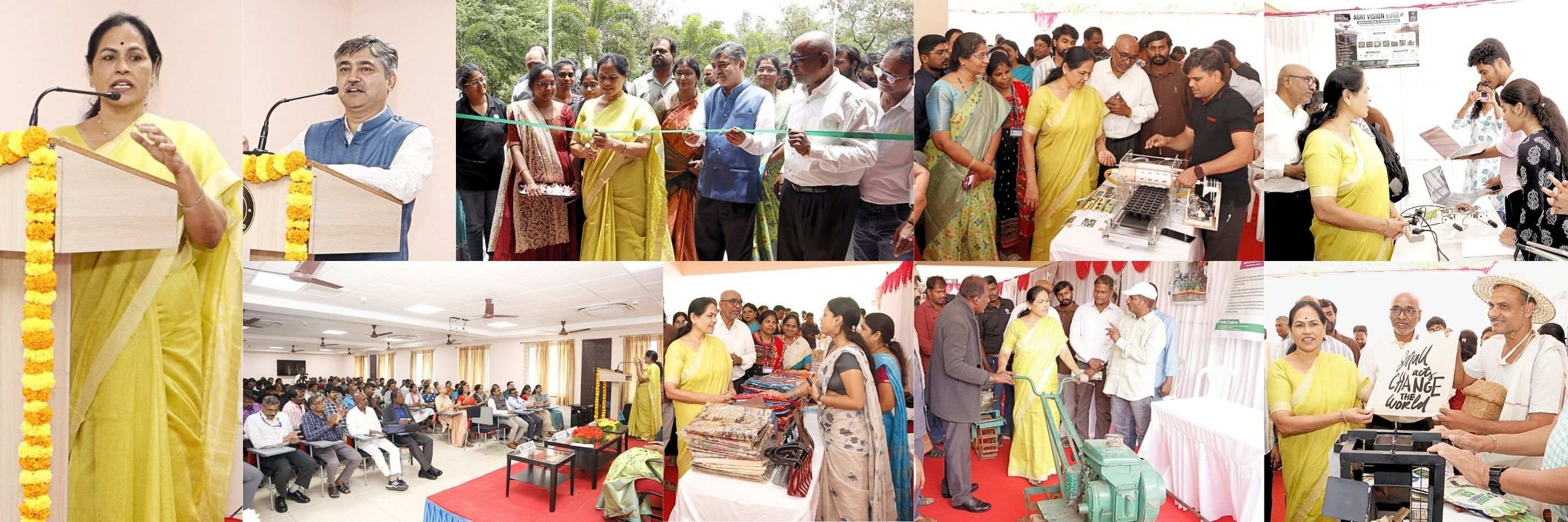 Ms. Shobha Karandlaje, Hon'ble Union Minister of State for MSME and Labour & Employment, Govt. of India, inaugurated the Vendor Development Programme on 14 July 2026 at ni-msme, hyderabad