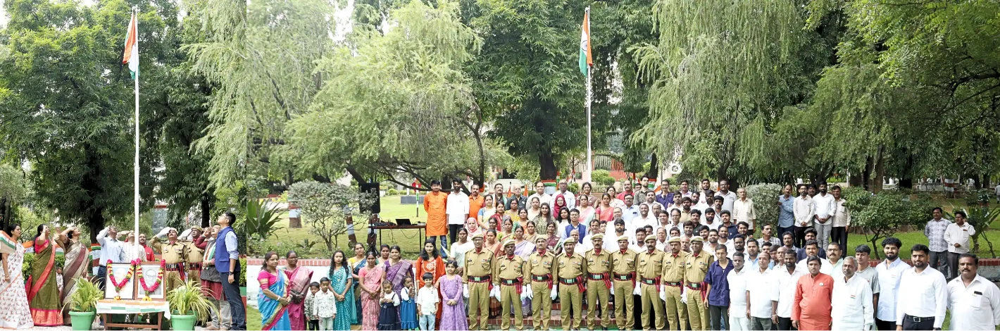 ni-msme Celebrates the 80th Independence Day at its campus, Hyderabad