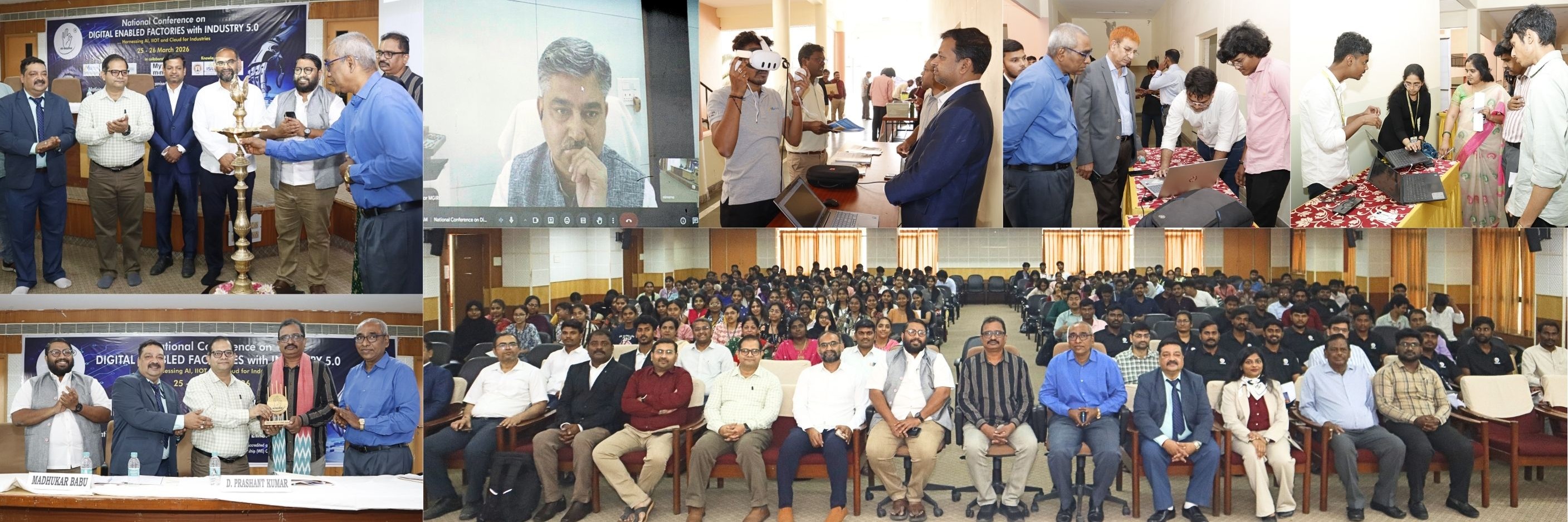ni-msme conducted a two-day National Conference on Digital Enabled Factories with Industry 5.0 – Harnessing AI, IIoT, and Cloud for Industries, during 25–26 March 2026