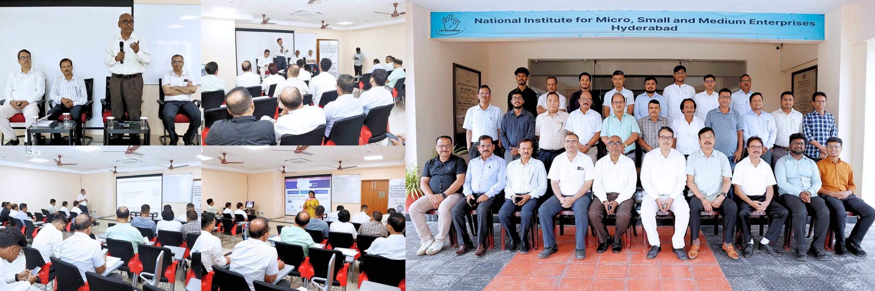 ni-msme organises an Advanced Management Programme on Designing Strategic Interventions to Make Vibrant, Green & Digital MSMEs from 03–07 August 2026 at the ni-msme Campus, Hyderabad