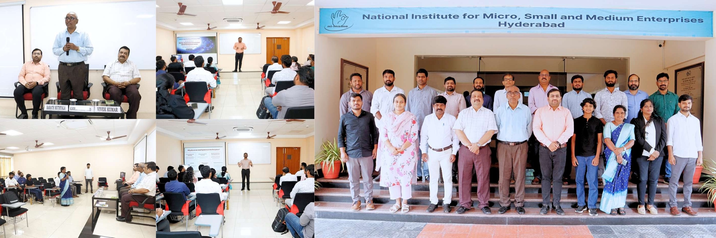 ni-msme Organized a One Day workshop on Digital Transformation Roadmap for Entrepreneurs/MSMEs on 07 August 2026