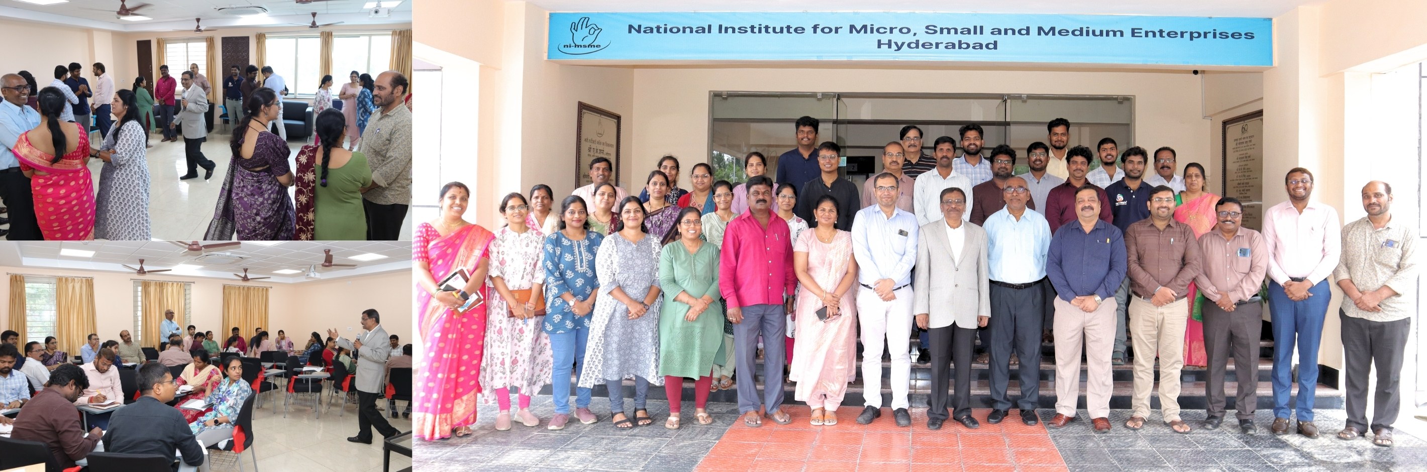 Orientation Programme for ni-msme Faculty & Staff conducted by Former Director General Dr. Chukka Kondaiah