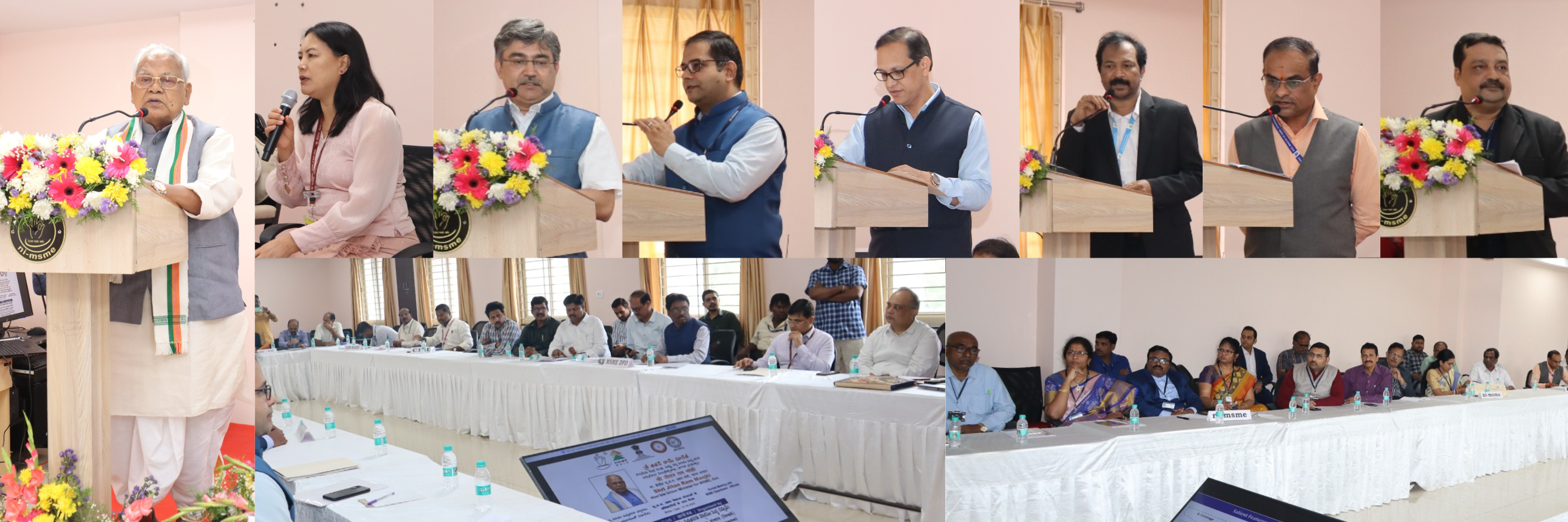 Shri Jitan Ram Manjhi,  Hon'ble Union Minister for MSME Govt. of India has chaired the Review Meeting with MSME Department Officials.