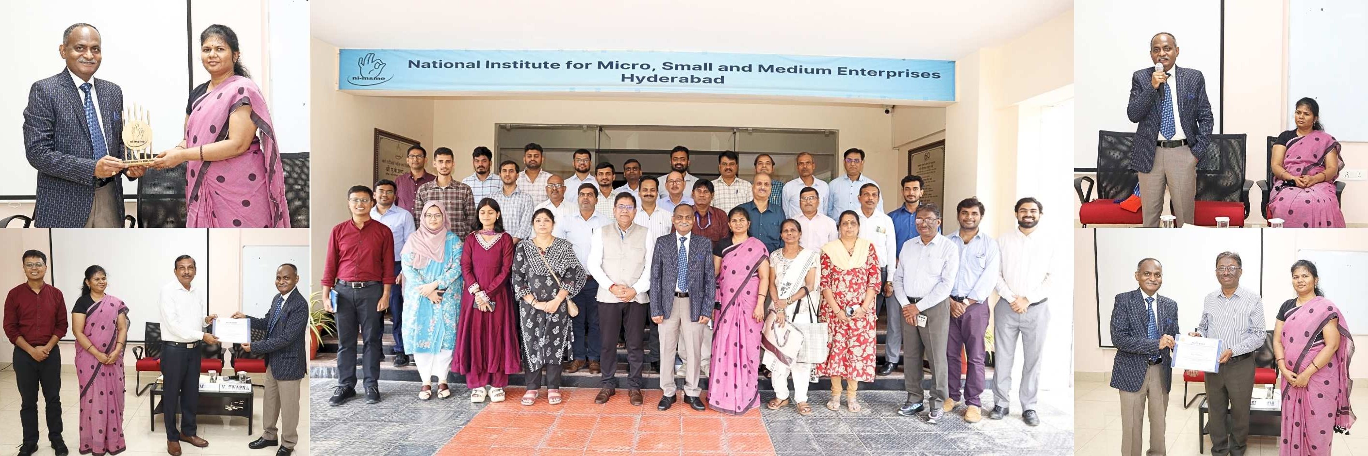 Valedictory Session of In-Service Training Programme on Cash Management & Accounts for O/o DC-MSME Officials held at ni-msme on 23 July 2026