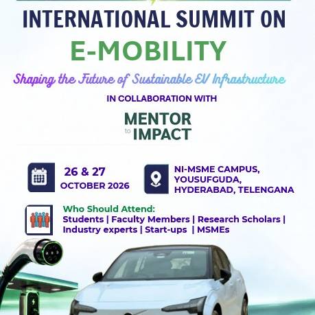 INTERNATIONAL SUMMIT ON E-MOBILITY