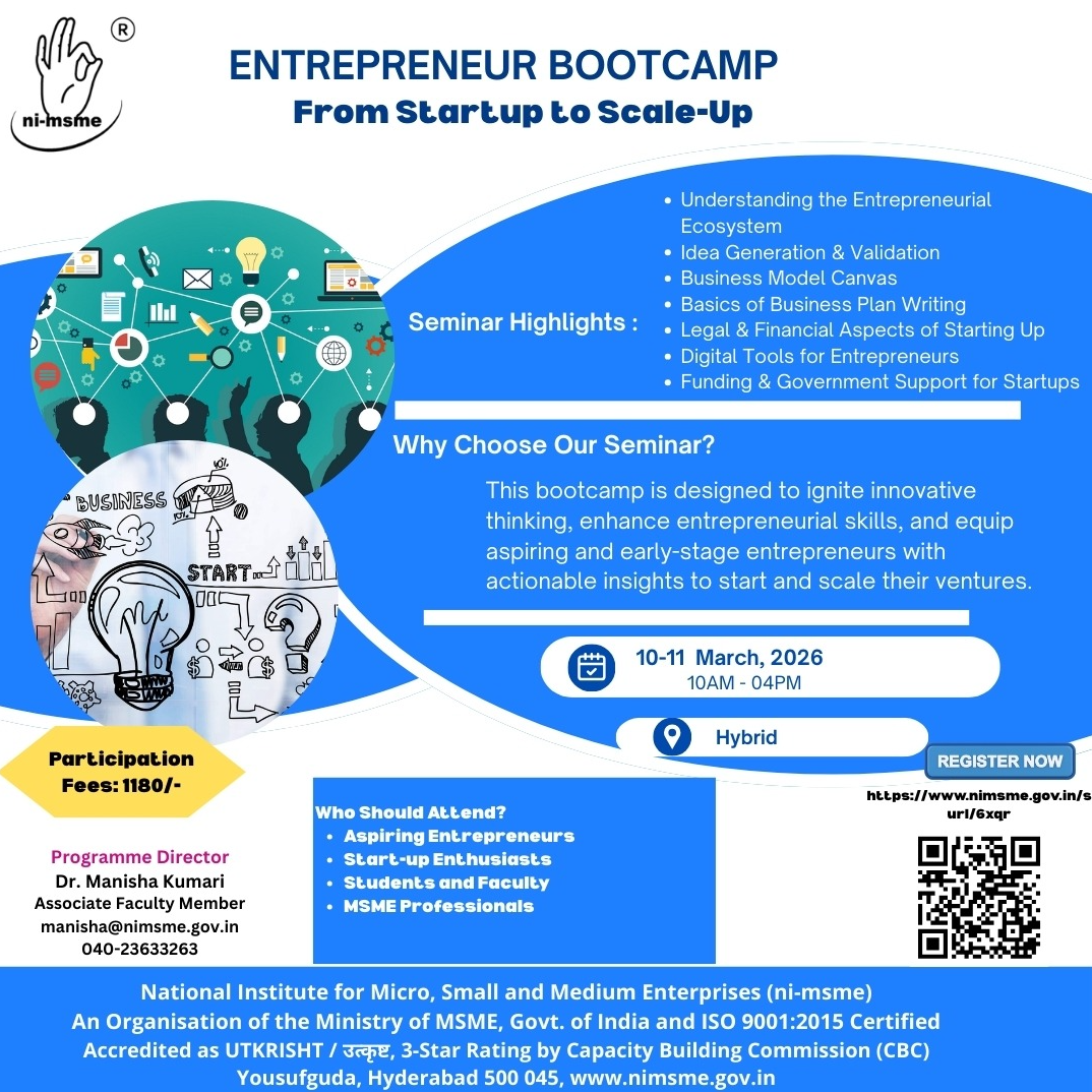 Entrepreneurial Bootcamp: From Startup to Scale-Up