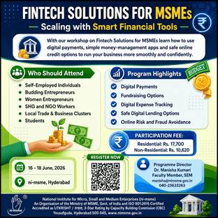 FINTECH SOLUTION FOR MSMEs -Scaling with Smart Financial Tools